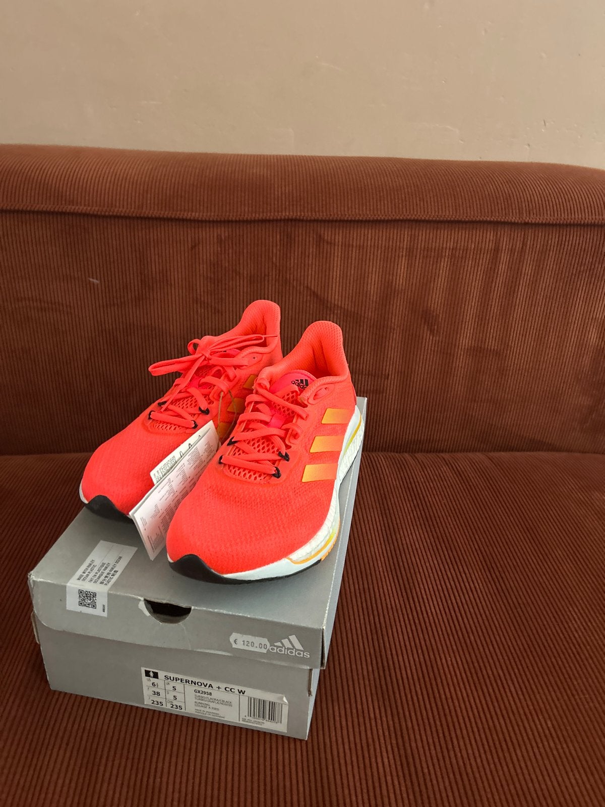 Adidas Supernova + CC W hardloopschoenen - Nieuw in doos, Sportschoenen, Nieuw, Ophalen of Verzenden, Roze