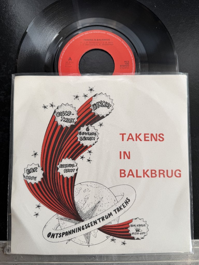 Henkie en de Vrolijke Koffieleuters - Takens in Balkbrug, 7 inch, Ophalen of Verzenden, Zo goed als nieuw, Overige typen