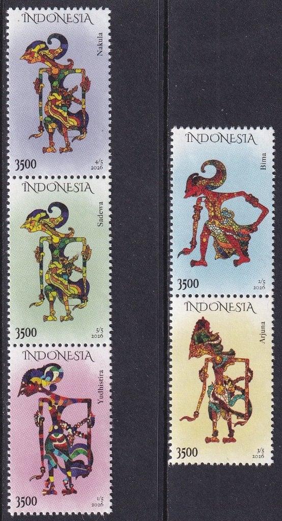 Indonesie uitgifte 20 April 2026 (01), Ophalen of Verzenden, Postfris, Zuidoost-Azië