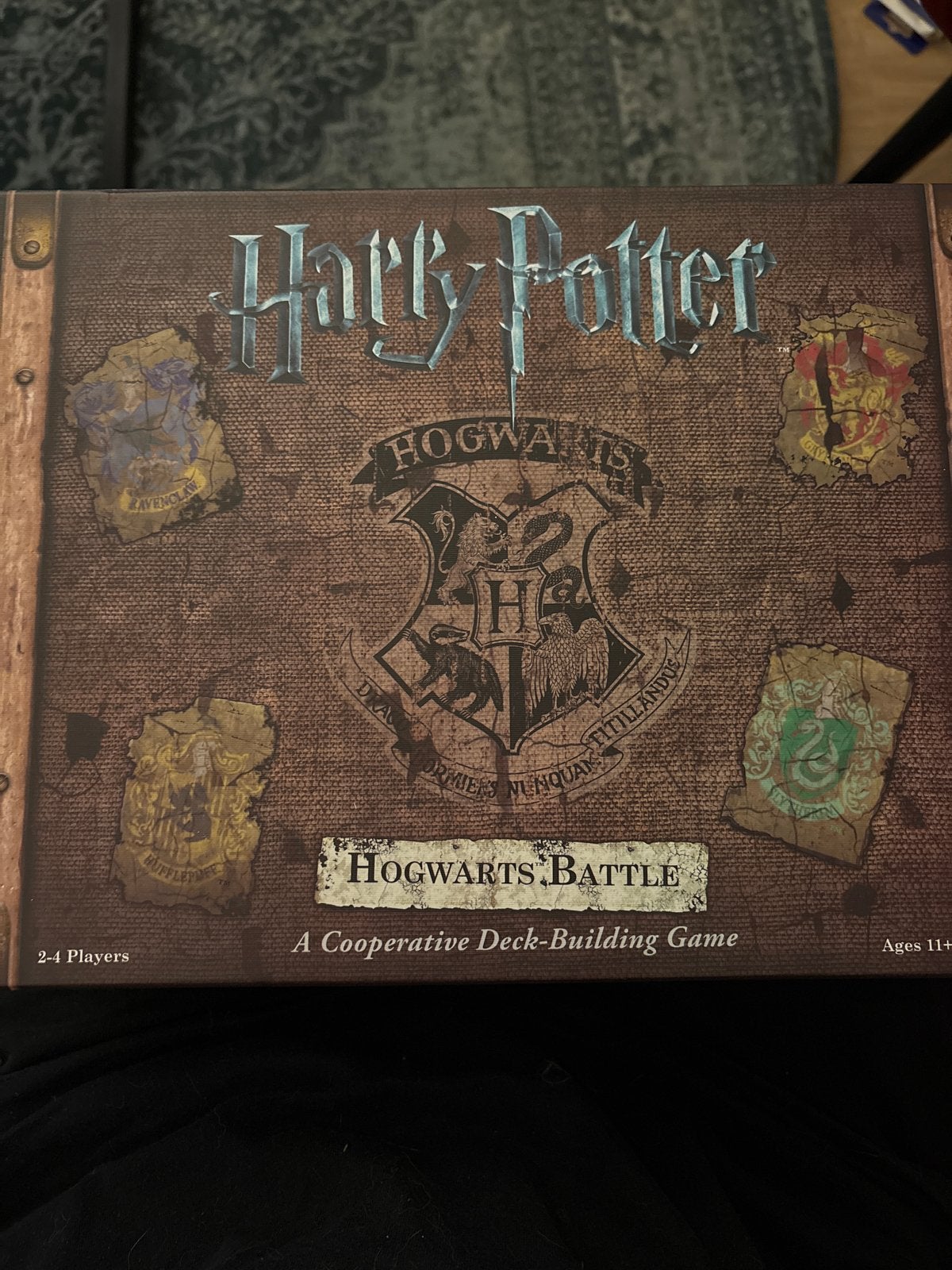 Harry Potter Hogwarts Battle Deck-Building Spel, Drie of vier spelers, Ophalen of Verzenden, Zo goed als nieuw