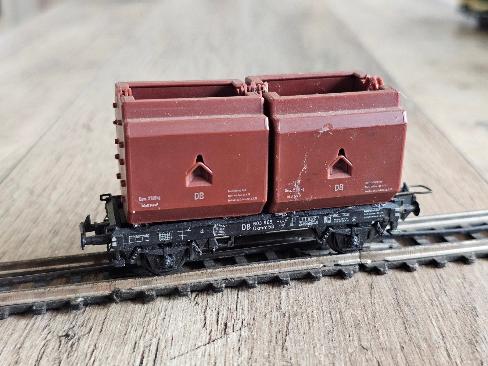 Trix-Express H0 wagon - Modelspoorwagon DB, Gebruikt, Gelijkstroom, Trix, Wagon