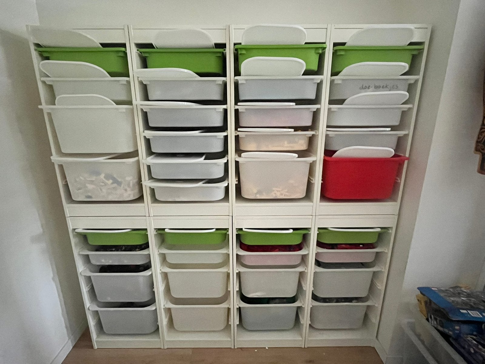 IKEA Trofast opbergkast combinatie (10x beschikbaar), Ophalen, Zo goed als nieuw, Minder dan 50 cm, 75 tot 100 cm