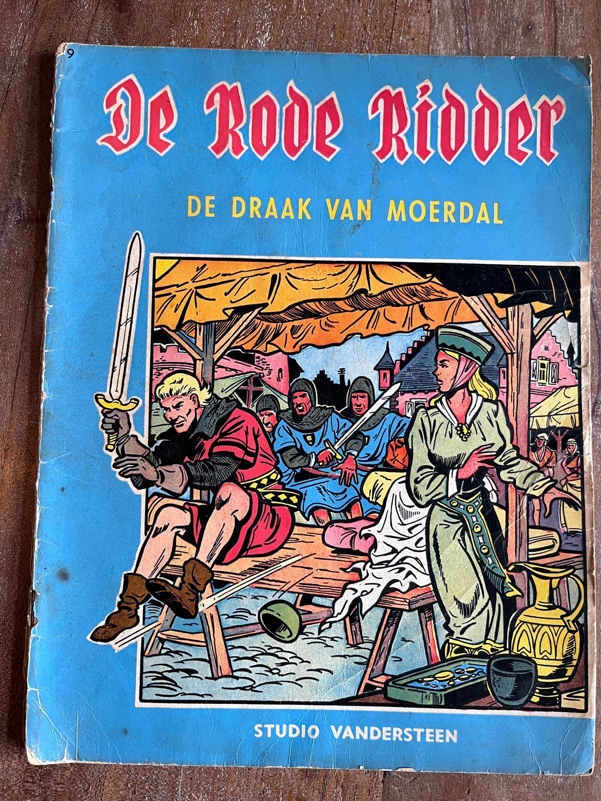De Rode Ridder - De Draak van Moerdal (Studio Vandersteen), Eén stripboek, Ophalen of Verzenden, Gelezen