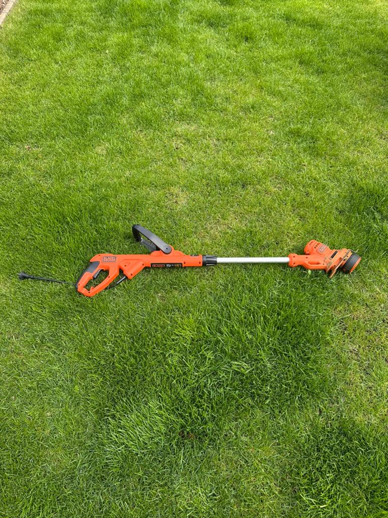 Grastrimmer Black + Decker, Ophalen of Verzenden, Gebruikt, Elektrisch