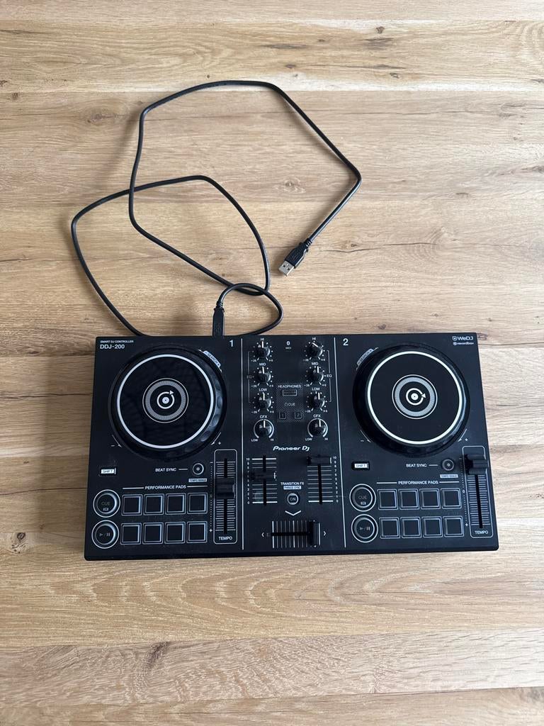 Pioneer DJ DDJ-200 DJ Controller - Perfect voor beginners, Ophalen of Verzenden, Zo goed als nieuw, Dj-set, Pioneer