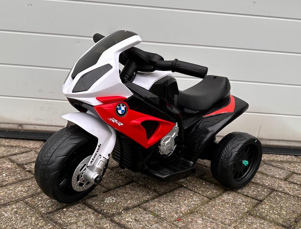 Elektrische kinder BMW S1000RR 6V Kinder motor blauw, Ophalen of Verzenden