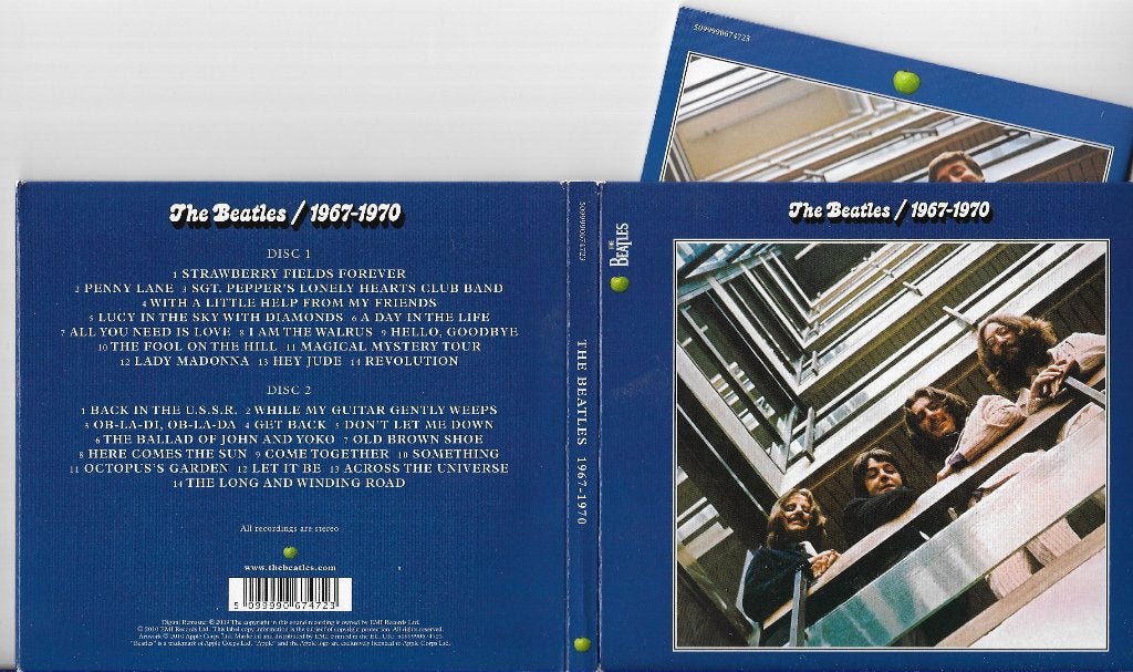 The Beatles- 2 cd (digipack), Pop, Inclusief boekje, Ophalen of Verzenden, Zo goed als nieuw