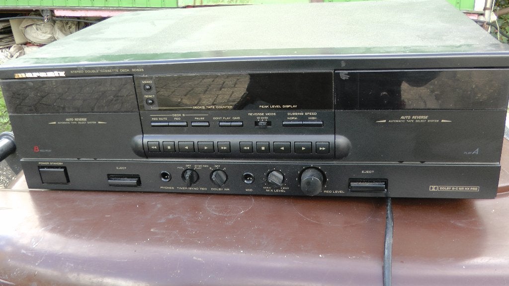 Marantz dubbel deck, Ophalen, Dubbel, Marantz