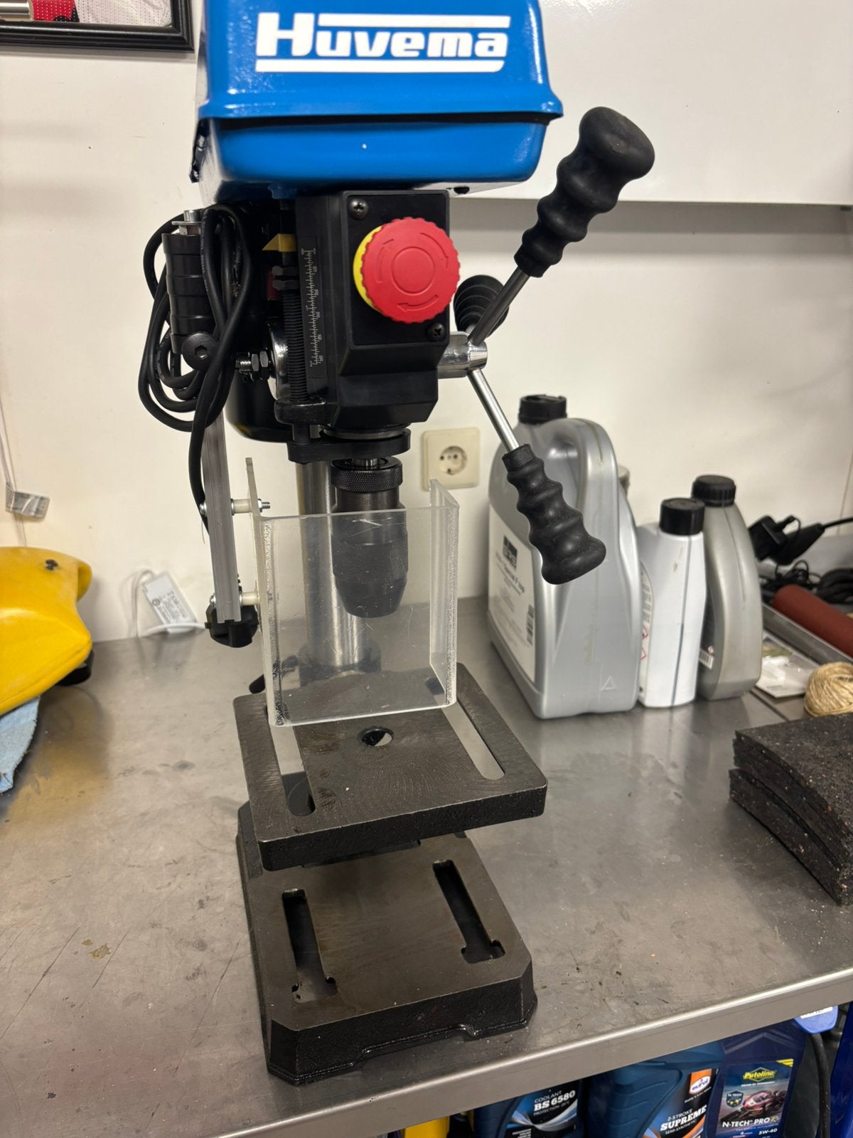 Huvema kolomboormachine BL 13B-2 nieuw, Ophalen, Zo goed als nieuw, Kolomboormachine