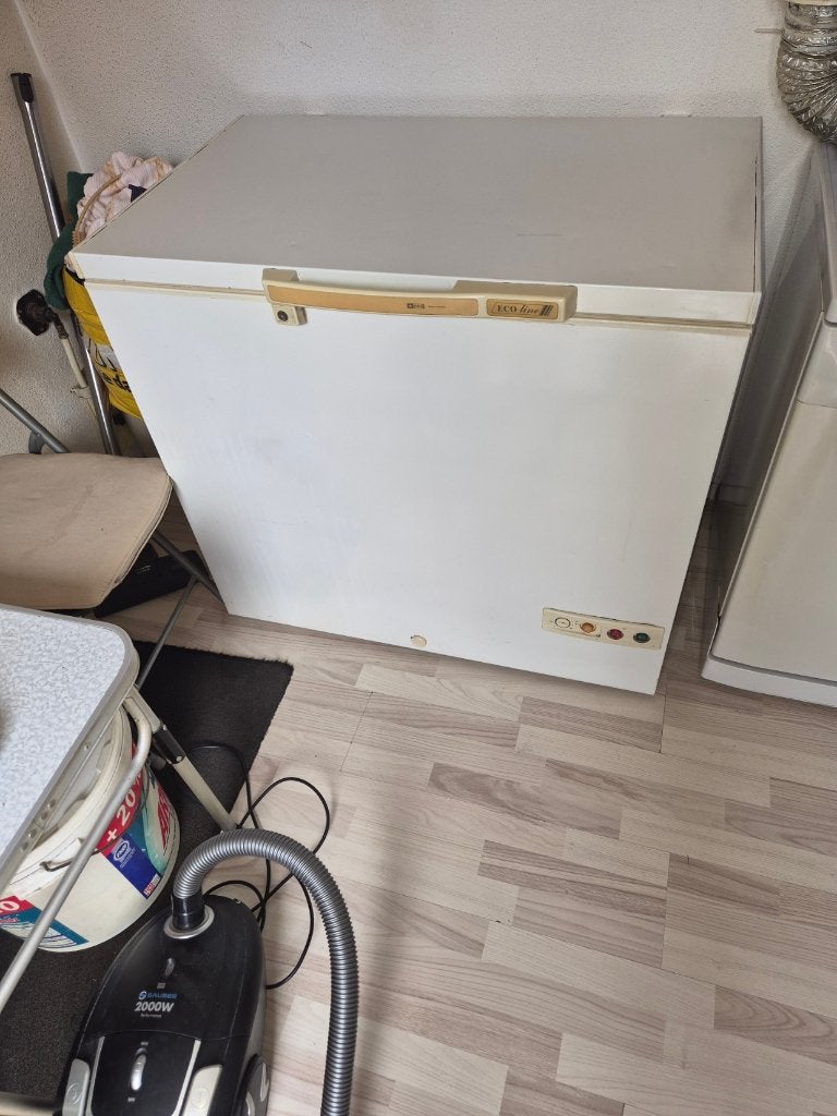 diepvries kist, Vrieskist, Gebruikt, Vrijstaand, 90 cm of meer