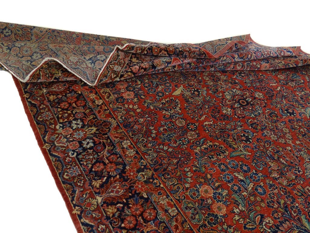 Perzisch tapijt - USA Sarouk - 475 x 266 cm - Handgeknoopt, Gebruikt, Antiek - Klassiek - Modern - Eclectisch, -, Verzenden