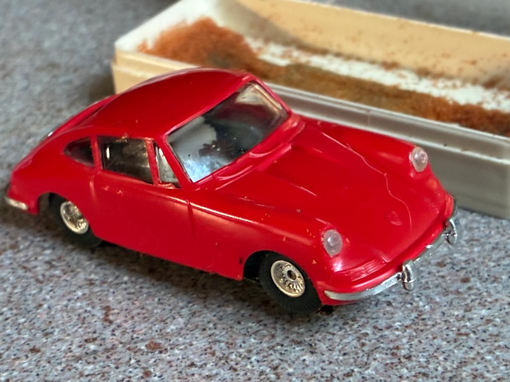 Faller ams porsche 911, Ophalen of Verzenden, Zo goed als nieuw, Elektrisch, Overige merken