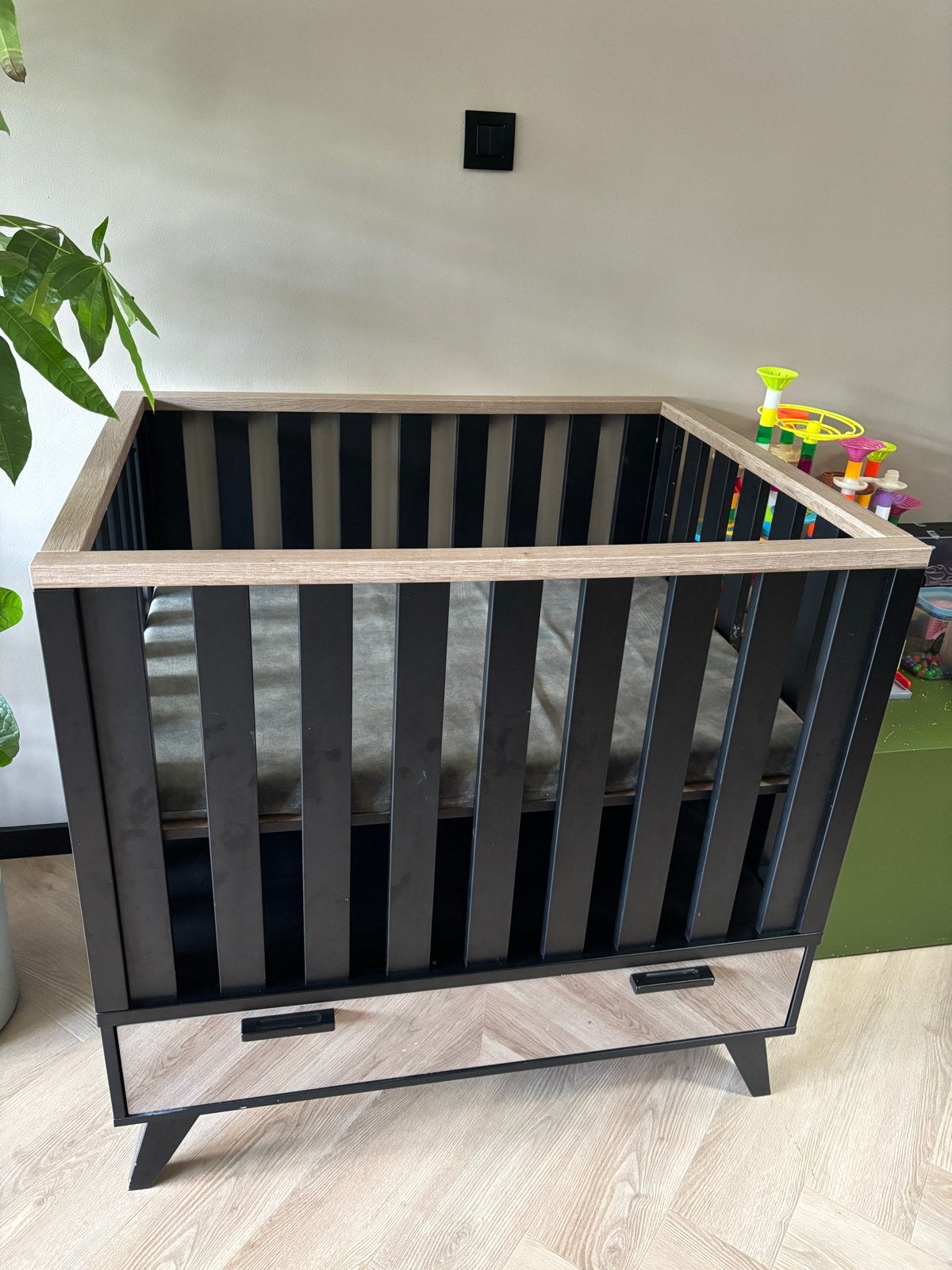 Interbaby Lancaster Ledikant met lade, Ophalen, Gebruikt, Ledikant