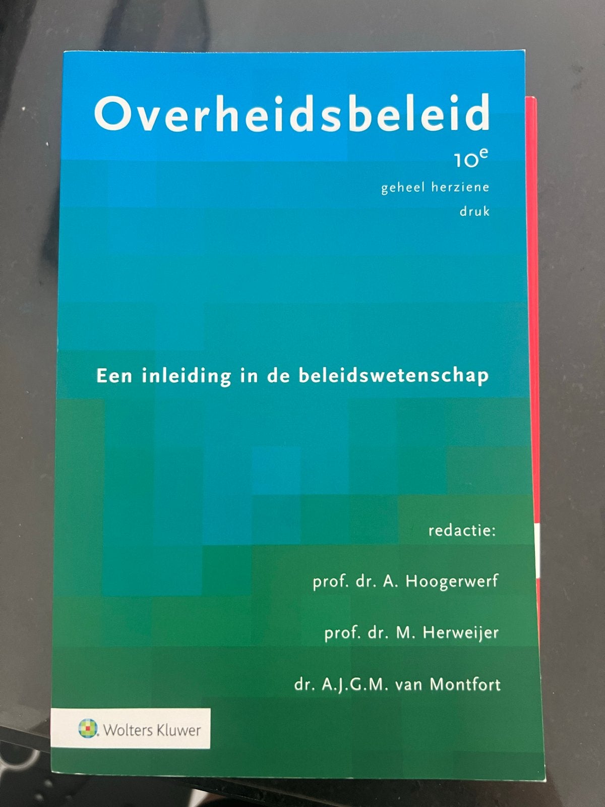 Overheidsbeleid 10e druk, Ophalen of Verzenden, Gamma, Zo goed als nieuw, HBO