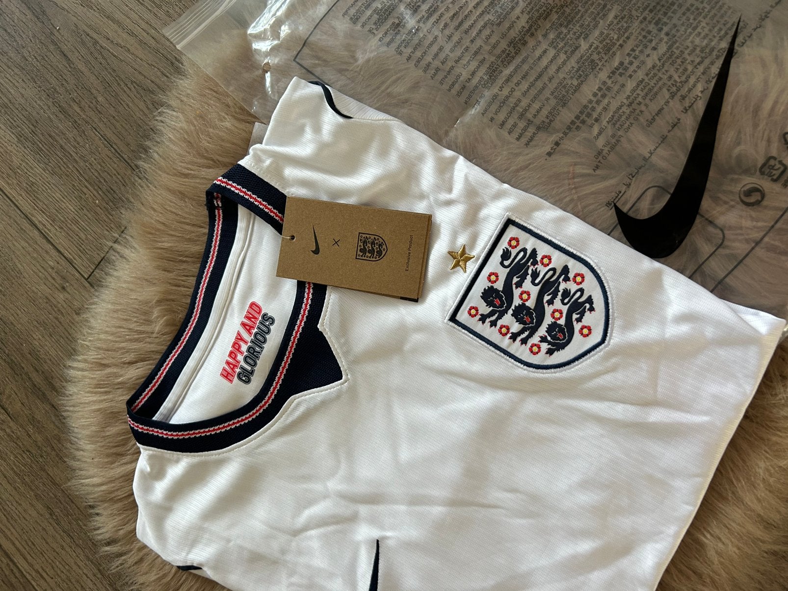 Engeland wk shirt, Maat S, Verzenden, Nieuw, Shirt