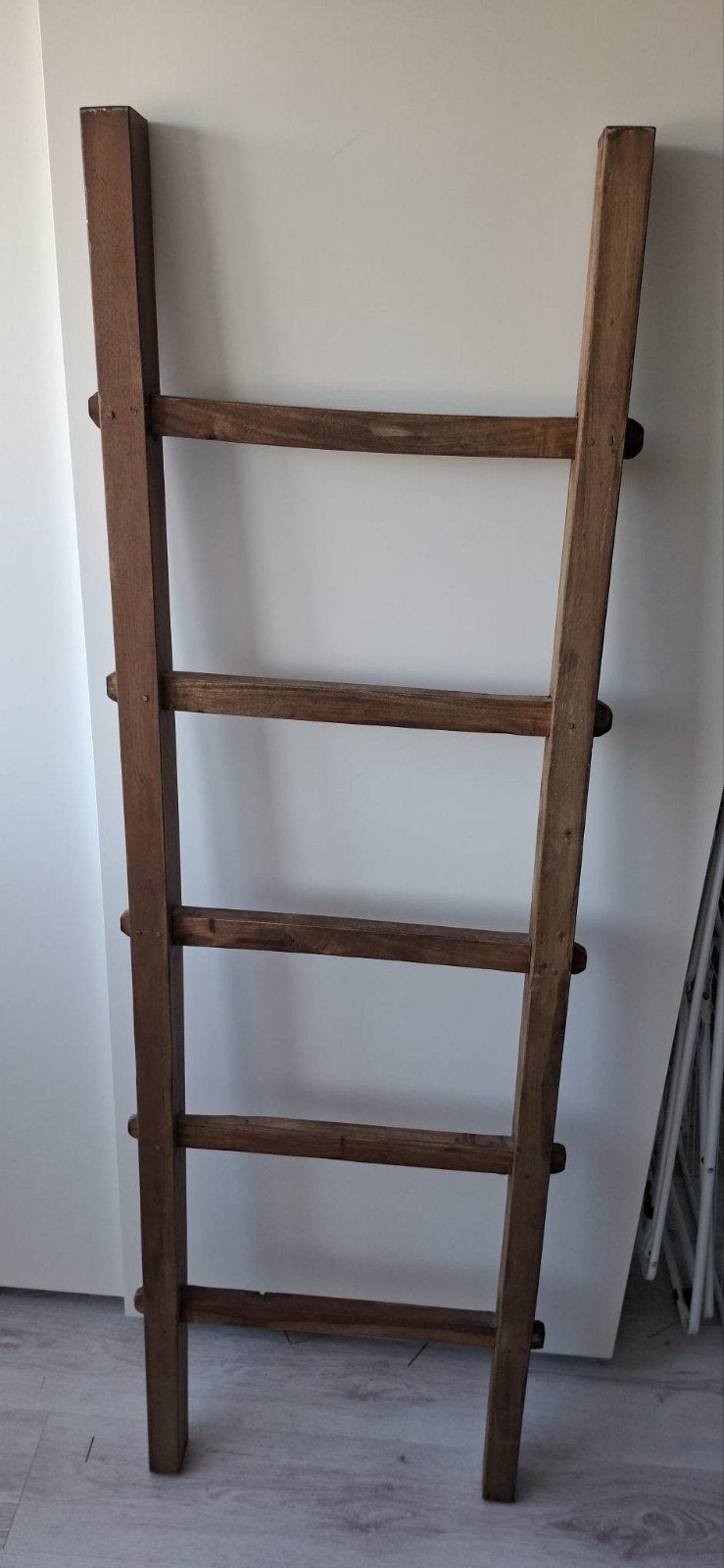 Decoratieve trap van hout - 170cm hoog, 55cm breed, Huis en Inrichting, Ophalen, Hout, Gebruikt, Landelijk