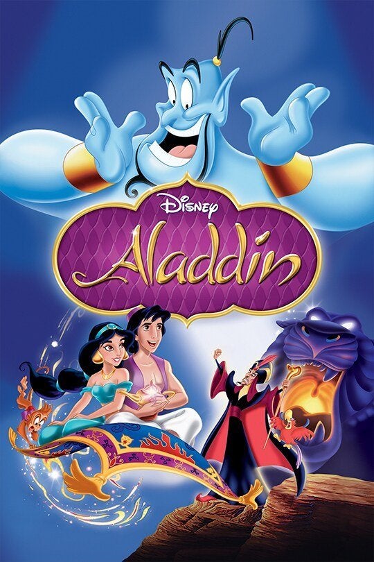 Aladdin, Europees, Tekenfilm, Alle leeftijden, Ophalen of Verzenden