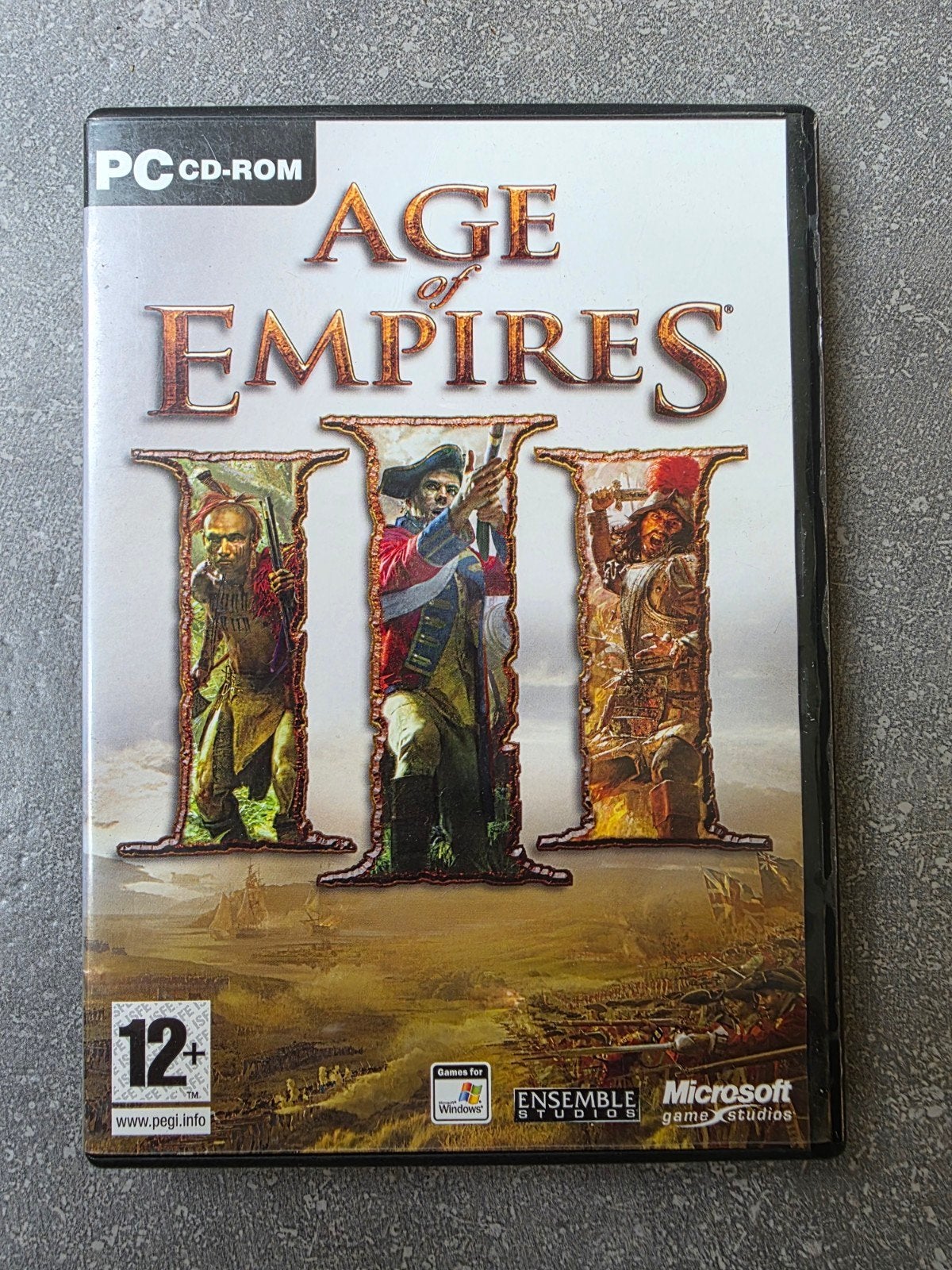Pc game Age of Empires III, 1 speler, Ophalen of Verzenden, Zo goed als nieuw, Strategie en Constructie