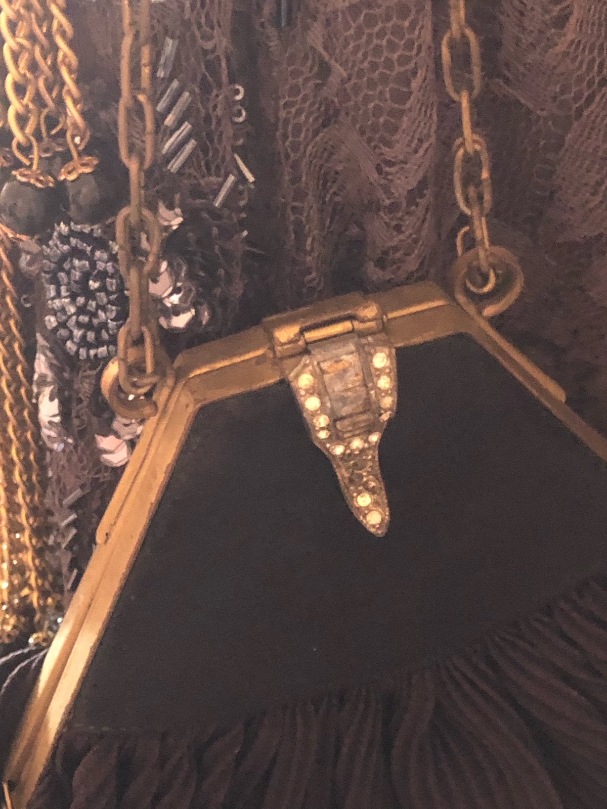 Avondtasje, Antiek en Kunst, Antiek | Kleding en Accessoires, Ophalen of Verzenden