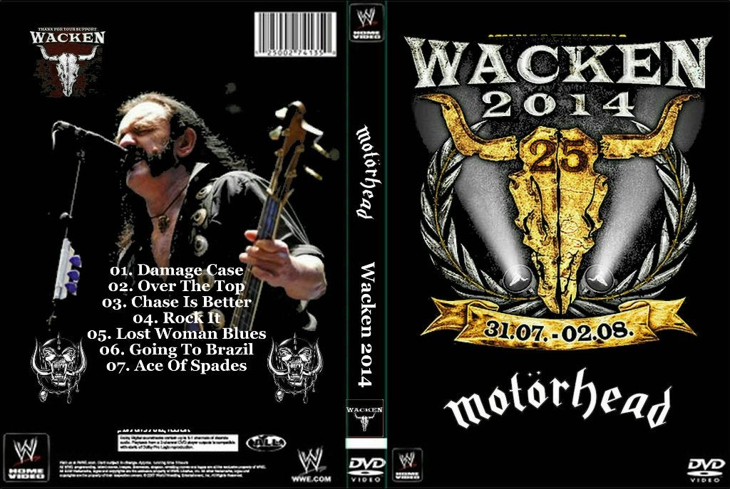 Motörhead live at Wacken 2014, Alle leeftijden, Verzenden, Nieuw in verpakking, Muziek en Concerten