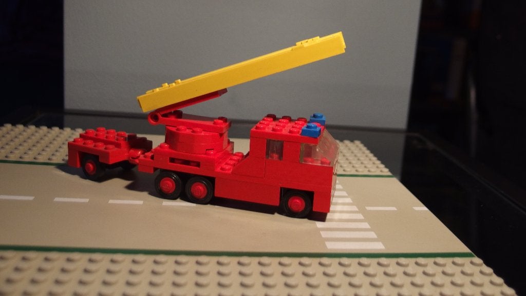 LEGO 640 Fire Truck/Brandweerwagen, Gebruikt, Lego, Ophalen of Verzenden, Compleet