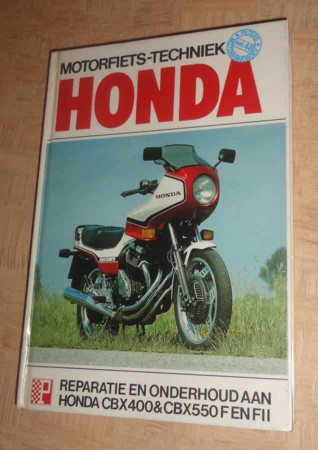 Honda CBX400 & CBX550 F & F2 Werkplaatshandboek (Peters), Ophalen of Verzenden, Honda