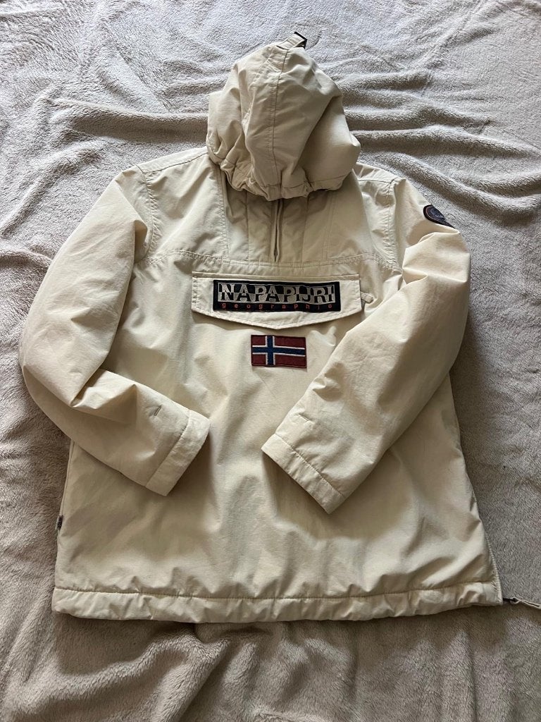 Napapeiri jas, Maat 38/40 (M), Verzenden, Beige, Nieuw