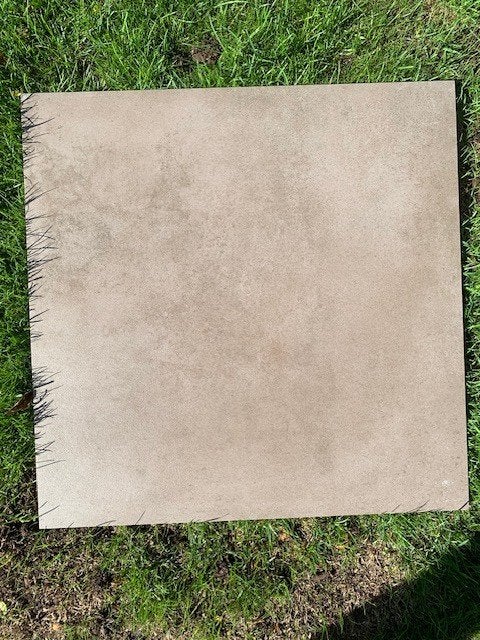 7 exclusieve vloertegels koper bruin 60x60x1cm (2.52m2), Ophalen, 60 cm of meer, Nieuw, Minder dan 5 m²