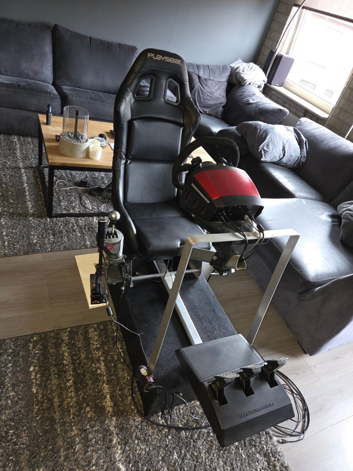 Complete Sim Racing Setup, Ophalen, Zo goed als nieuw