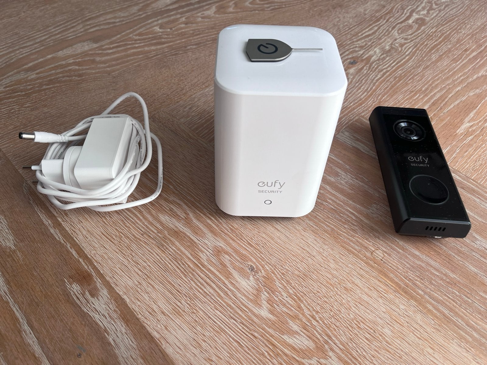 Eufy deurbel met Homebase 2 - Zo goed als nieuw, Ophalen of Verzenden, Bewegingsdetectiesensor, Zo goed als nieuw, Draadloos