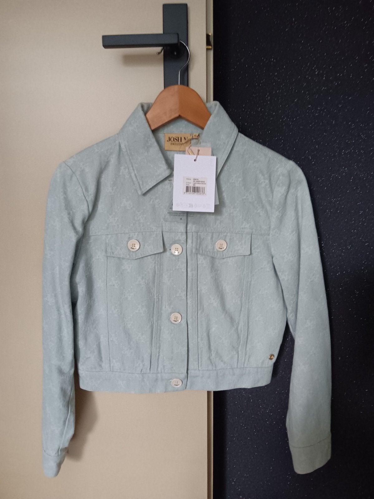 Josh v Onyx spijkerjas, Blauw, Nieuw, Ophalen of Verzenden, Maat 34 (XS) of kleiner