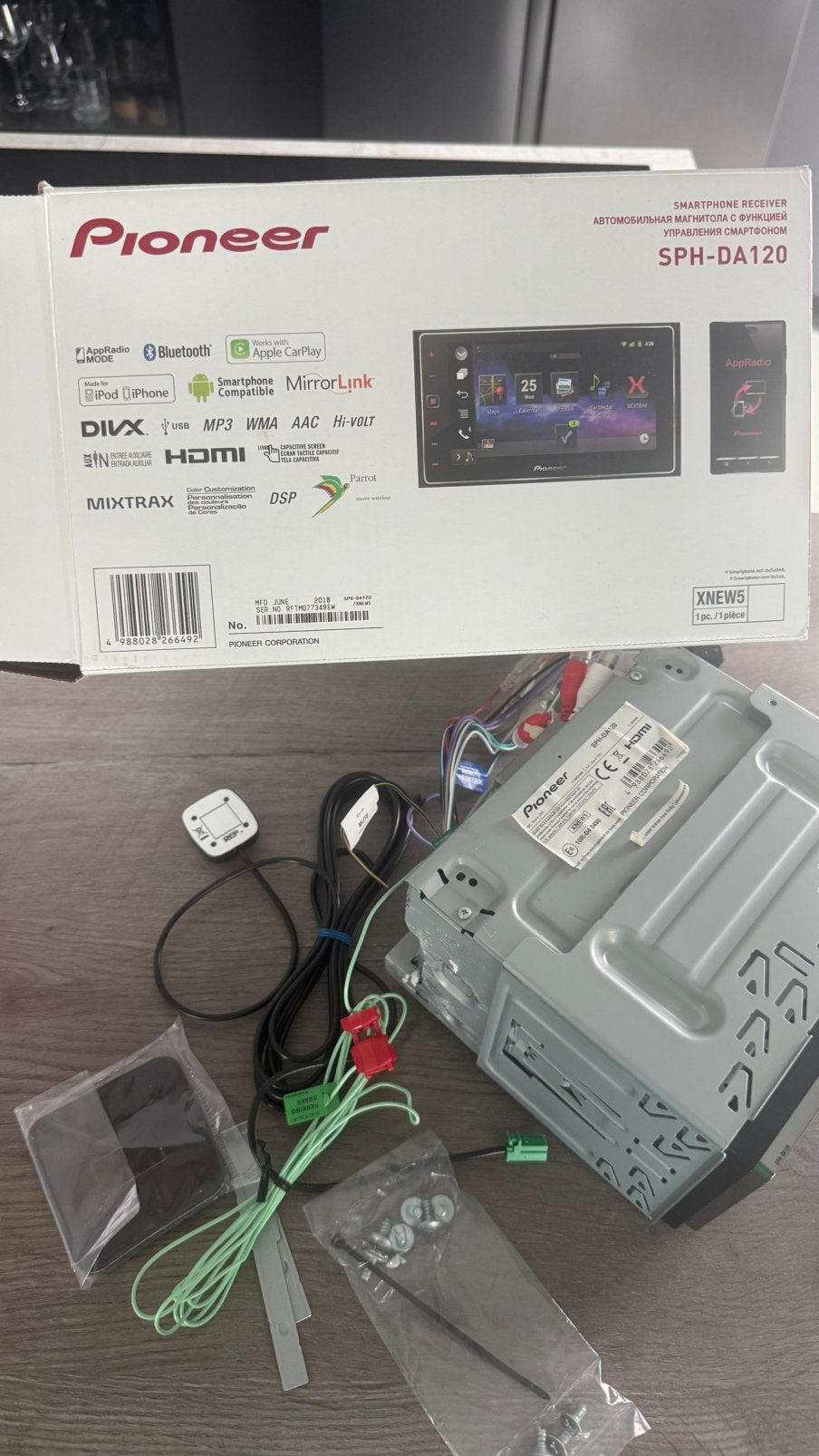 Pioneer SPH-DA120 Appradio autoradio, Ophalen of Verzenden, Gebruikt