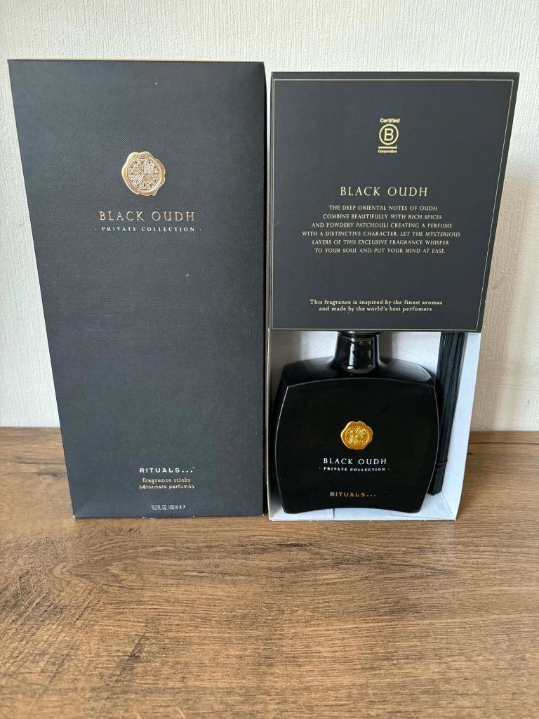 Rituals Black Oudh Geurstokjes 450ml, Ophalen of Verzenden, Nieuw