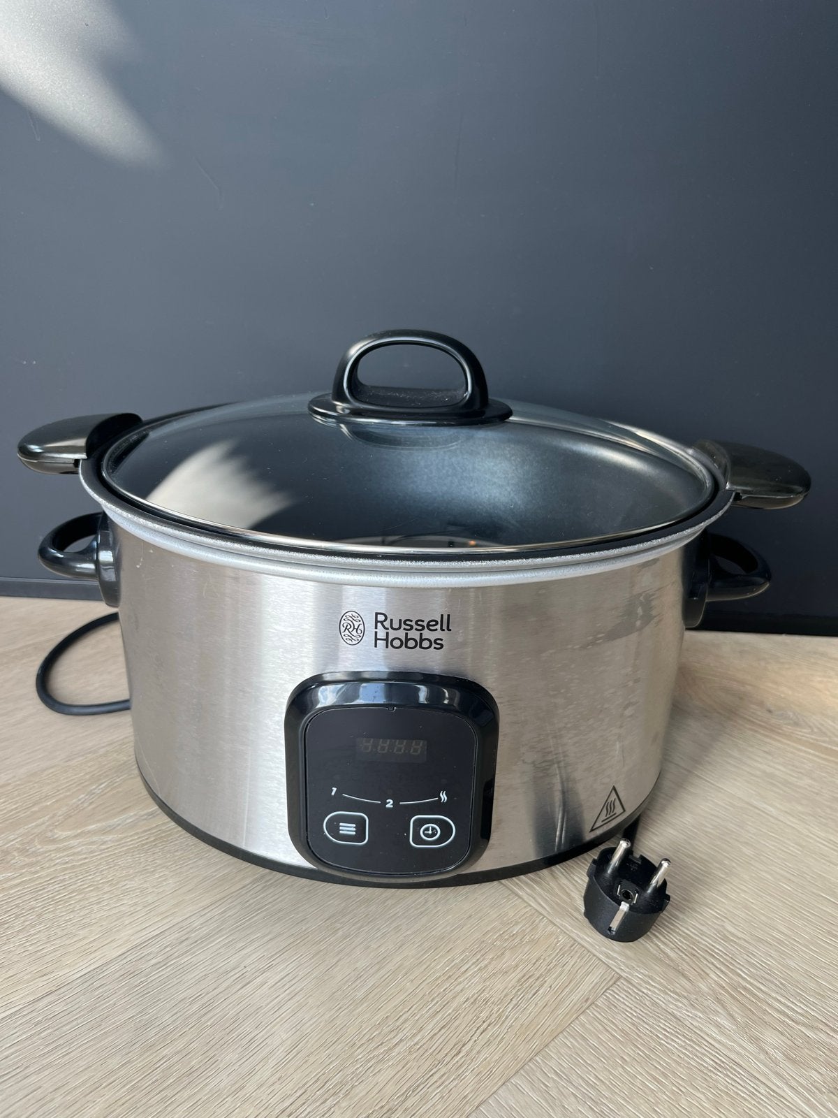 Russell Hobbs Slowcooker 22750-56 - Zo goed als nieuw, Witgoed en Apparatuur, Slowcookers, Verzenden, Timer, Zo goed als nieuw