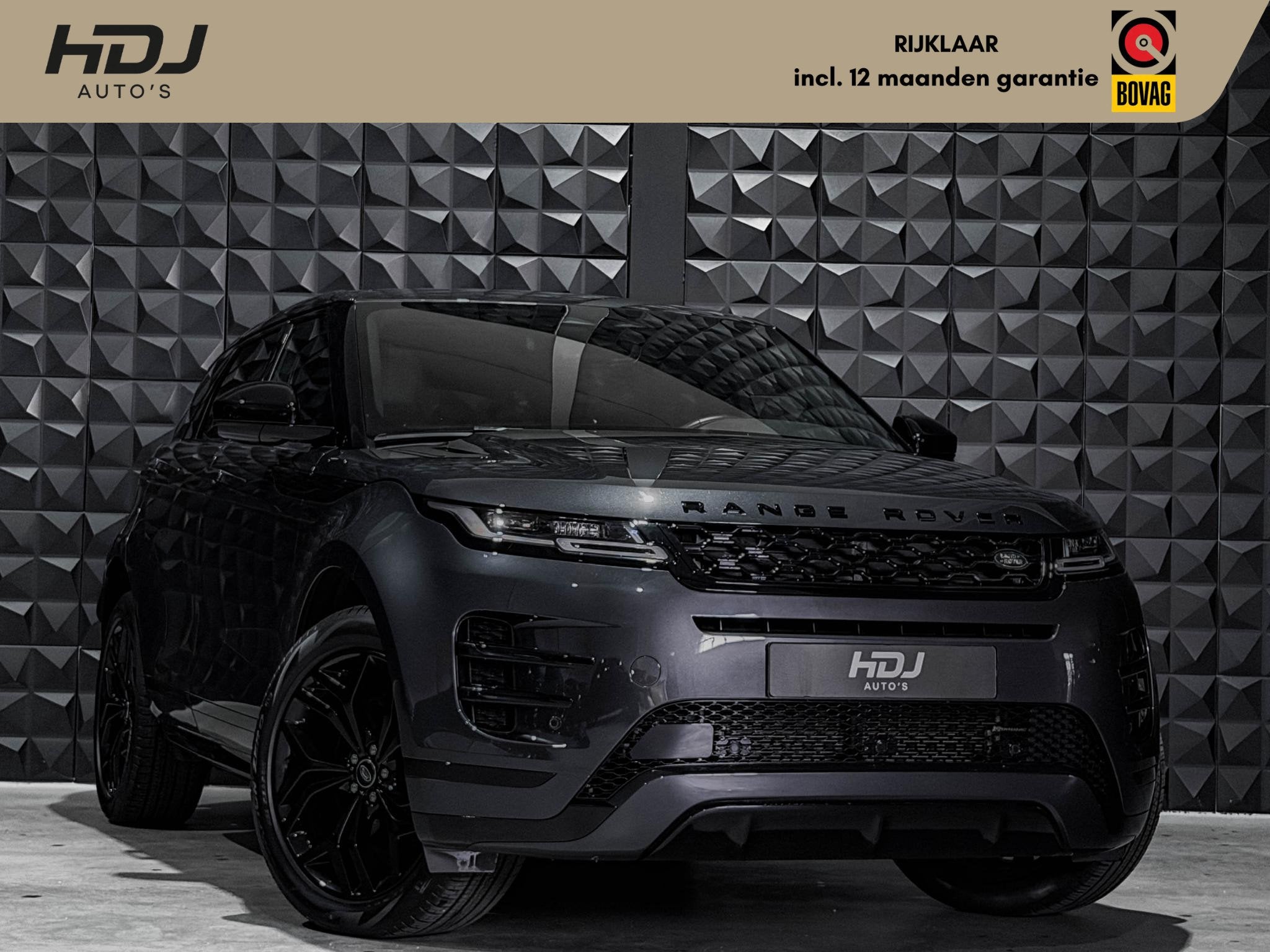 Land Rover Range Rover Evoque 1.5 P300e AWD R-Dynamic SE | P, Auto's, Land Rover, Automaat, Stof, 15 kWh, Automatische klimaatregeling