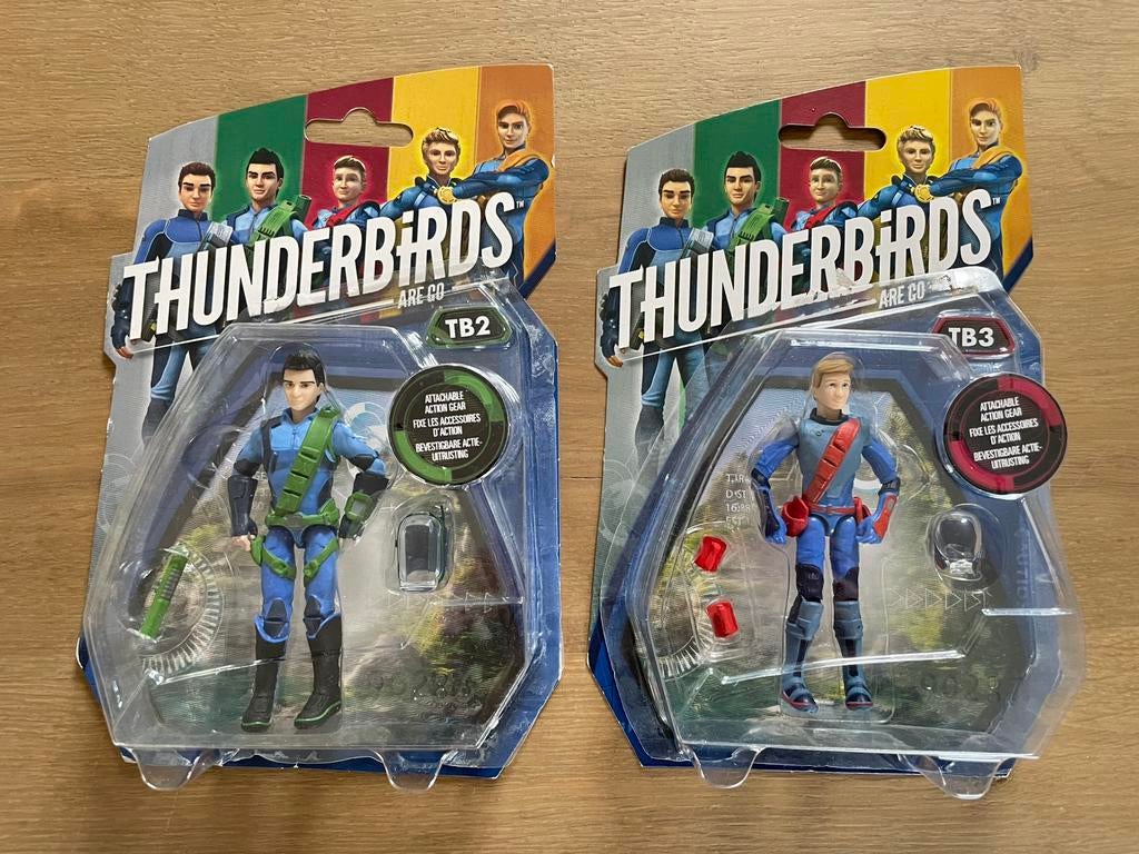 Nieuw Thunderbirds poppetjes, Kinderen en Baby's, Speelgoed | Actiefiguren, Ophalen of Verzenden, Nieuw