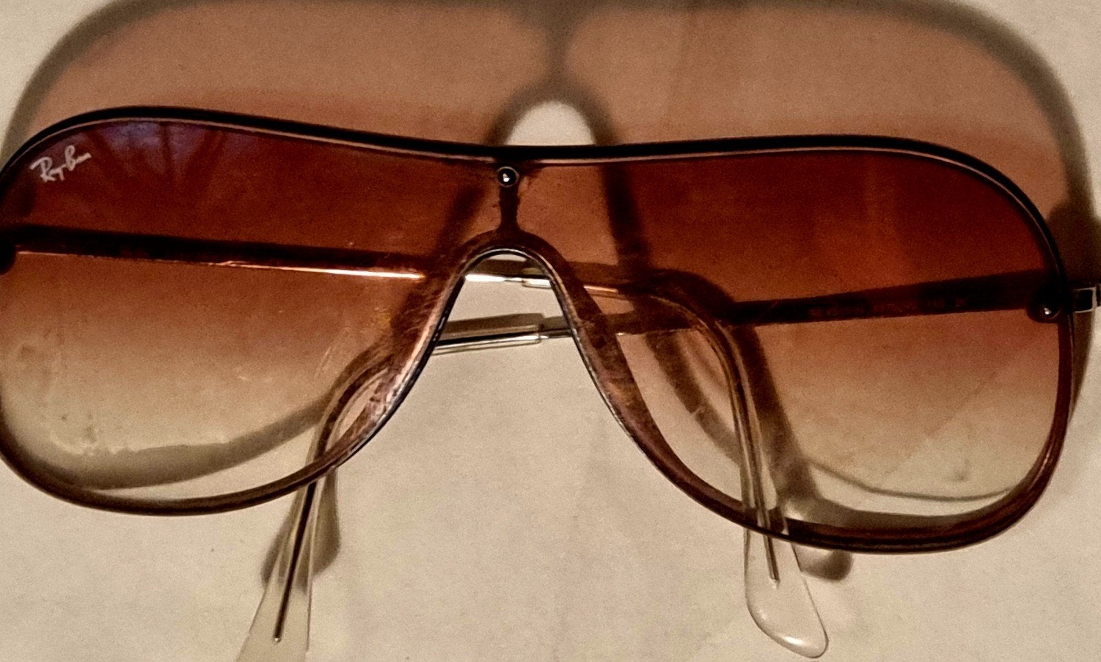 Ray-Ban Aviator Zonnebril met bruine glazen, Ophalen of Verzenden