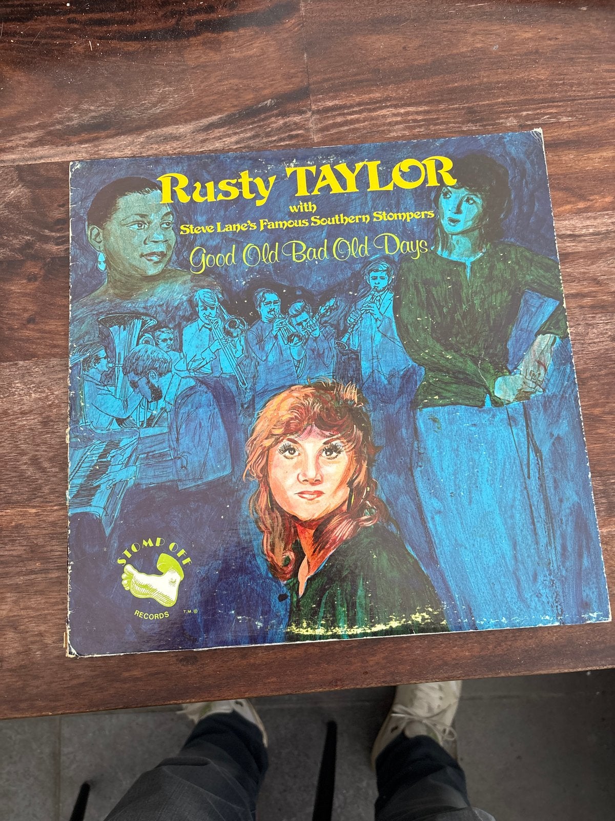 Rusty Taylor - Good Old Bad Old Days LP, Ophalen of Verzenden, Gebruikt