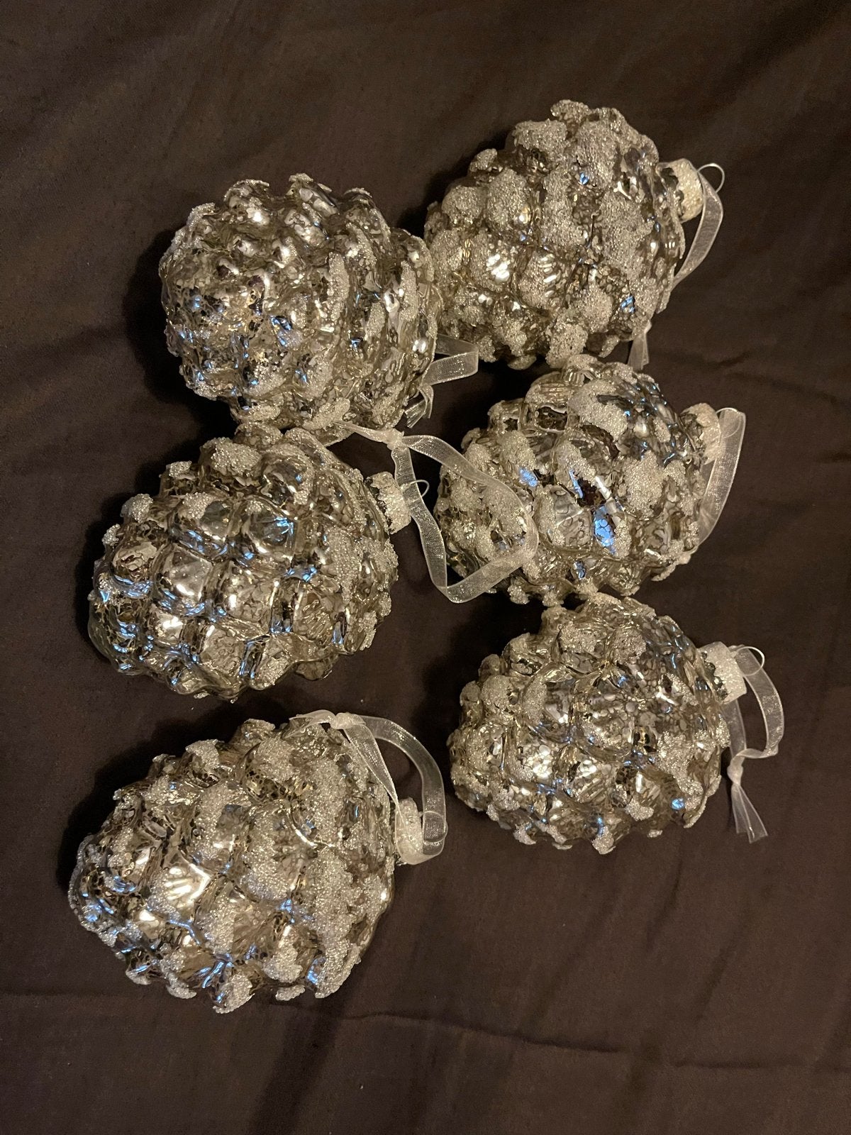 Dennenappels zilver, Diversen, Ophalen of Verzenden