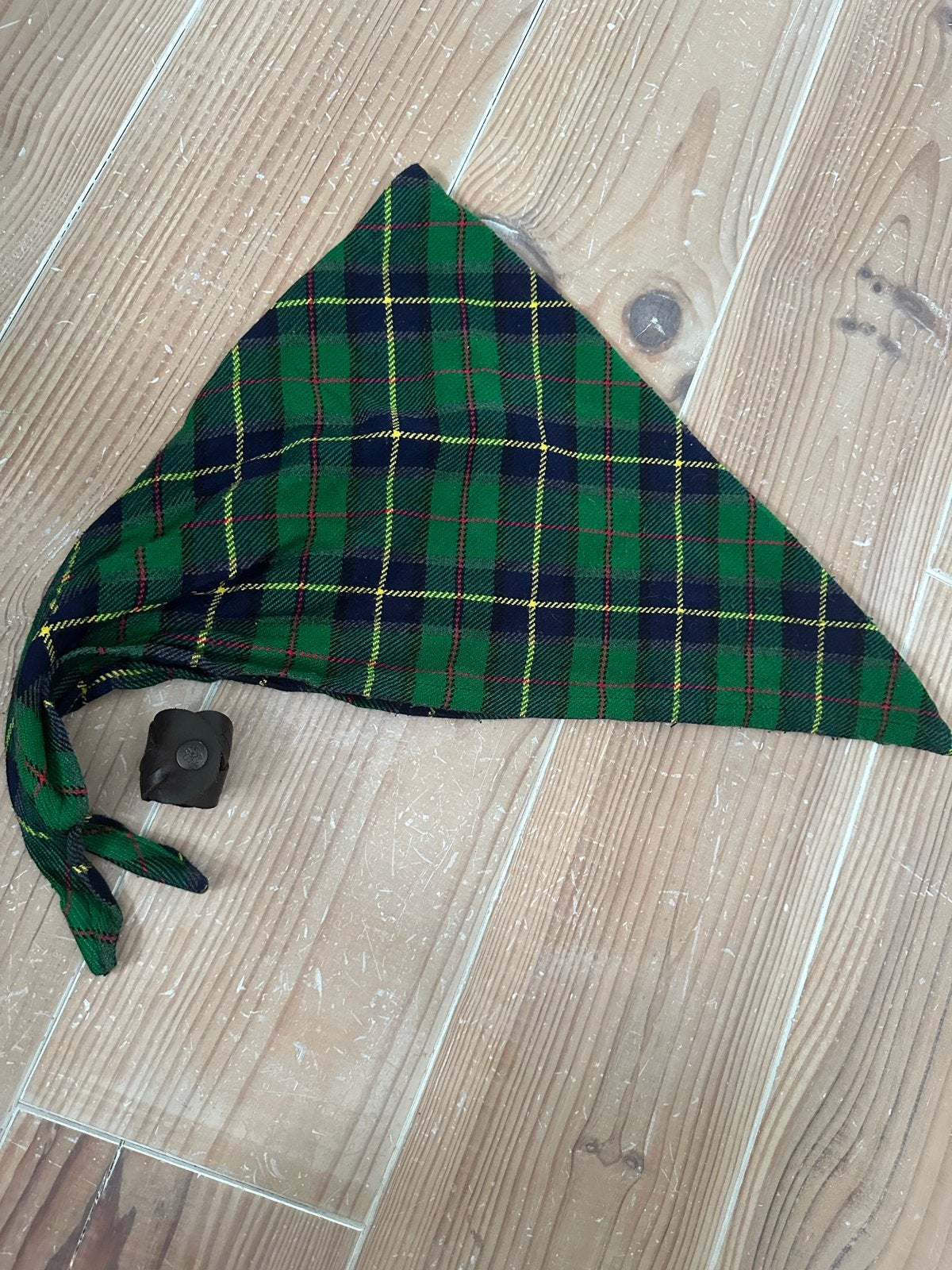 Scouting Das met Dasring - Groen Geruit, Verzamelen, Ophalen of Verzenden, Zo goed als nieuw, Pet, Hoed of Sjaal