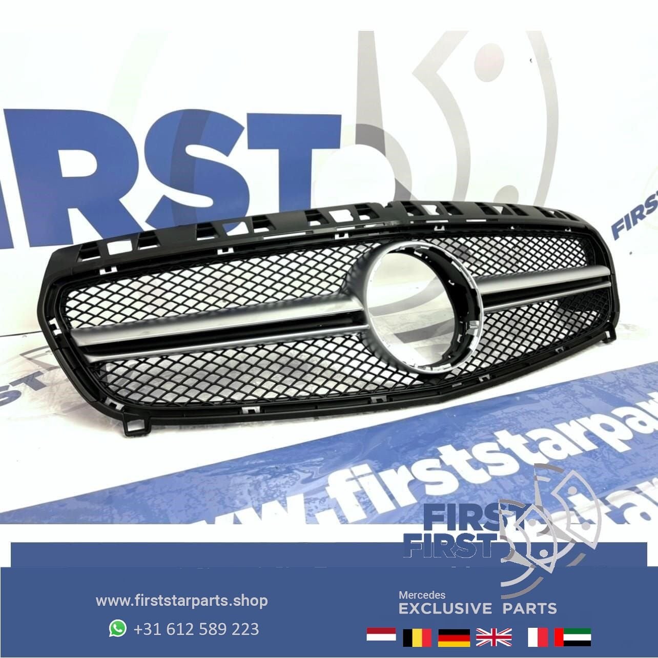 W176 A KLASSE A45 AMG GRIL 2012-2018 CHROOM LINE, Gebruikt, -, Ophalen of Verzenden, -