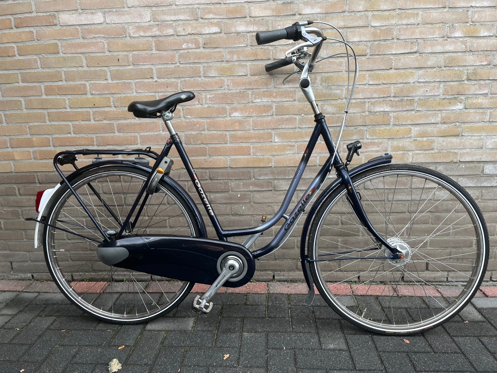 Gazelle Impala damesfiets mt 57, Ophalen, Gebruikt, Versnellingen, 56 cm of meer