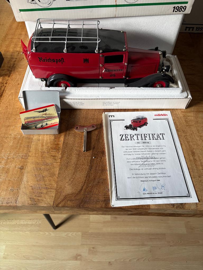 Marklin auto, Wisselstroom, Treinset, Ophalen of Verzenden, Zo goed als nieuw