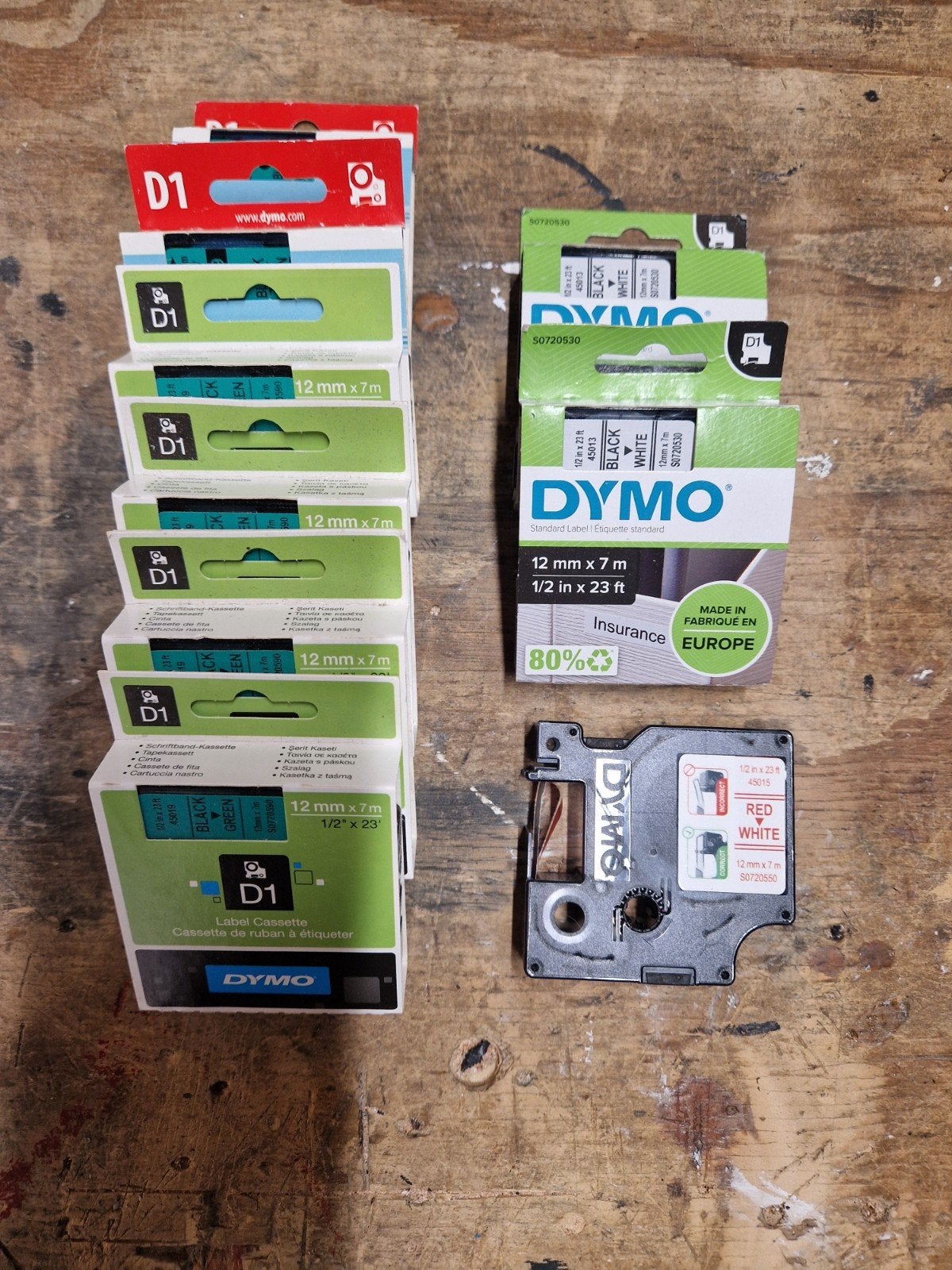 Label, Tape 12mm Dymo origineel tbv oa de labelmanager 160, Computers en Software, Ophalen of Verzenden