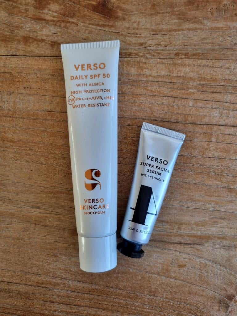 Nieuw Verso 2 Daily SPF & 4 Super Facial serum, Sieraden, Tassen en Uiterlijk, Uiterlijk | Gezichtsverzorging, Ophalen of Verzenden