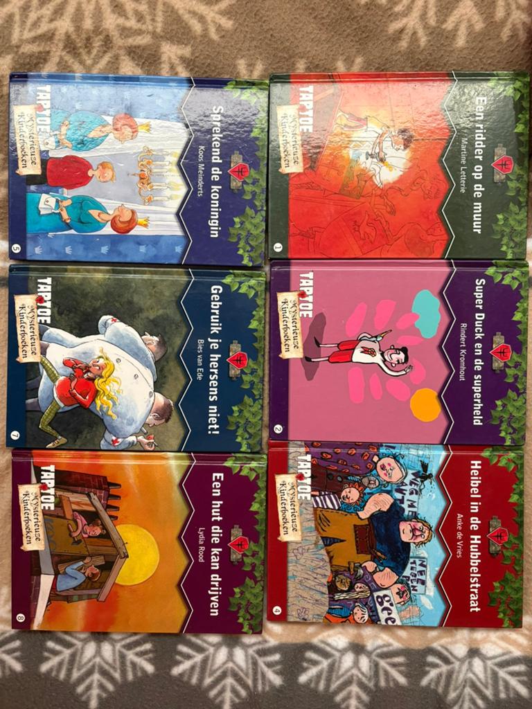 Taptoe Mysterieuze Kinderboeken - Complete set, Boeken, Ophalen of Verzenden, Gelezen, Fictie algemeen
