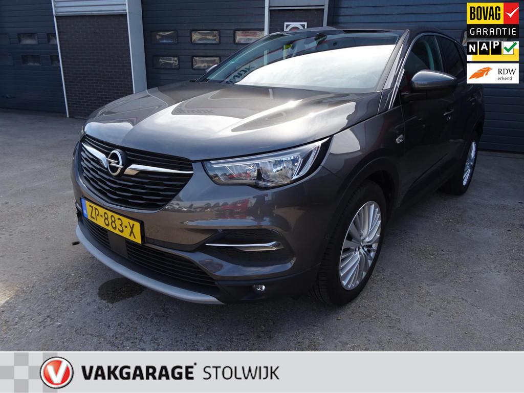 Opel Grandland X 1.2 Turbo Innovation, Navi, Carplay, Keyles, Voorwielaandrijving, Stof, Gebruikt, 1199 cc
