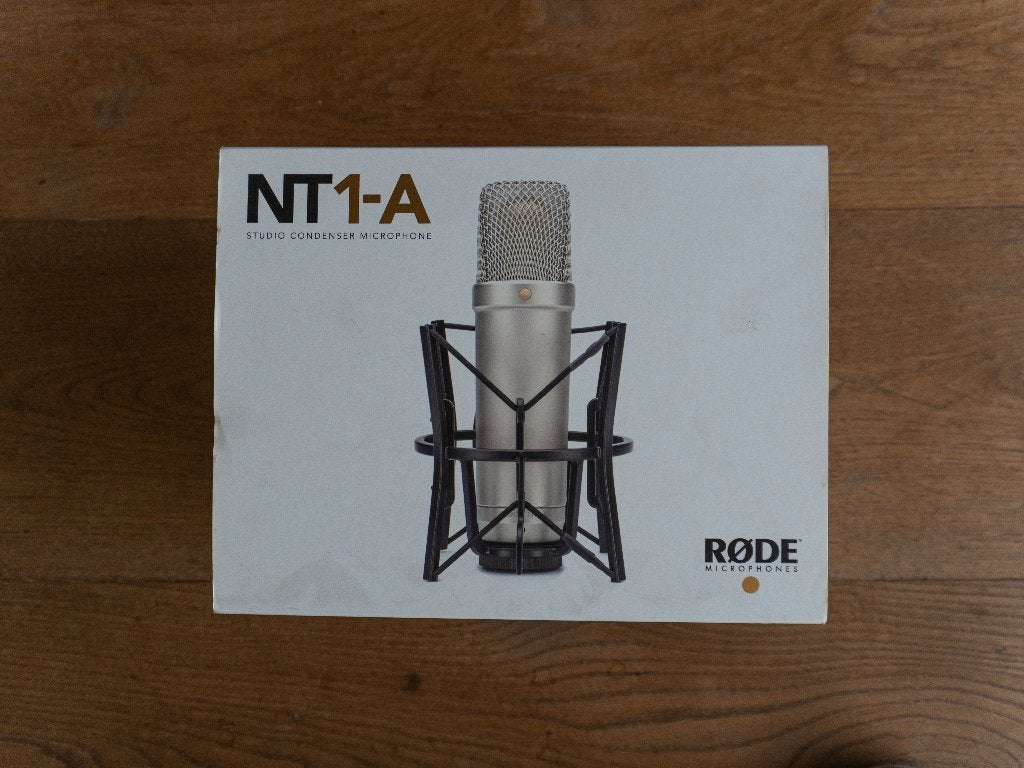 RODE NT1-A studio condensator microfoon, Muziek en Instrumenten, Microfoons, Ophalen of Verzenden, Zo goed als nieuw, Studiomicrofoon