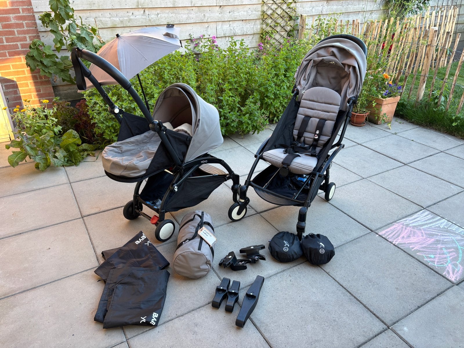 Yoyo babyzen Kinderwagen met accessoires, Ophalen, Zo goed als nieuw, Combiwagen, Duowagen