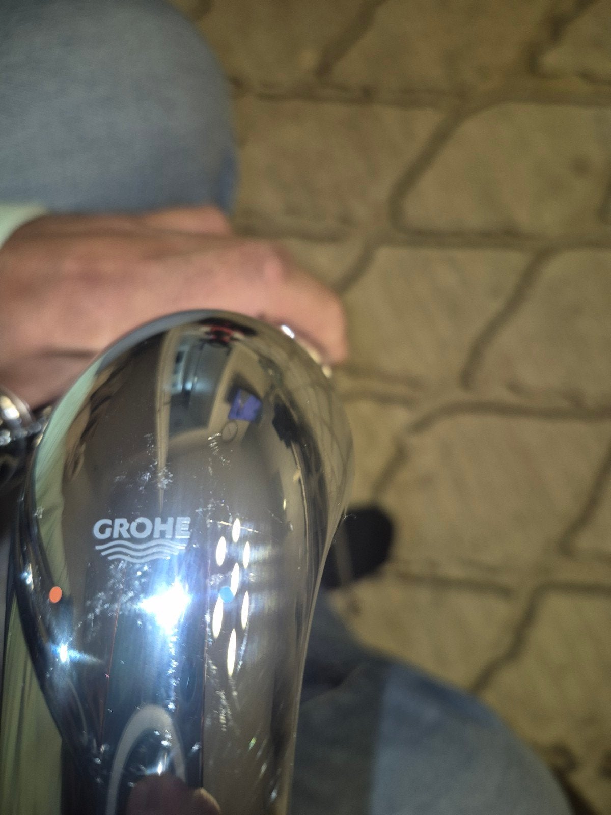 Grohe Keukenkraan - Chroom, Ophalen of Verzenden, Gebruikt, Chroom, Kraan